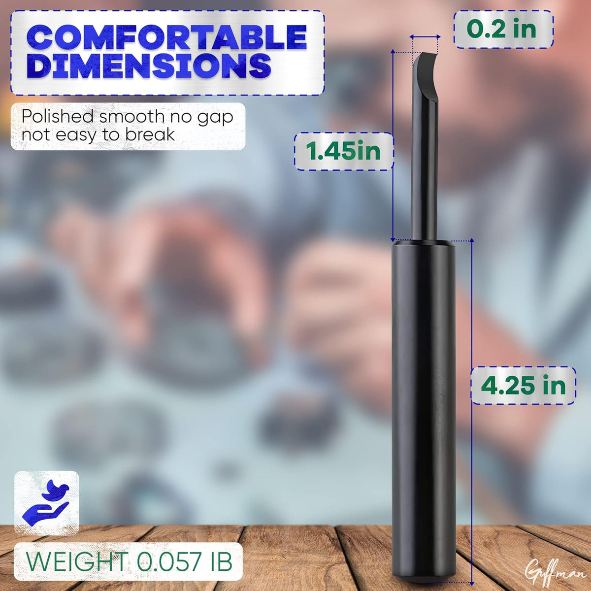 1Pcs Watch Back Remover Tool - Watch Adjustment Tool Kit Mini Pry Bar Watch Screwdriver Set Watch Link Remover Tool for Watches - GUFFMAN Watch Repair Tools Pry Tool Black Watch Tools Case Back Opener