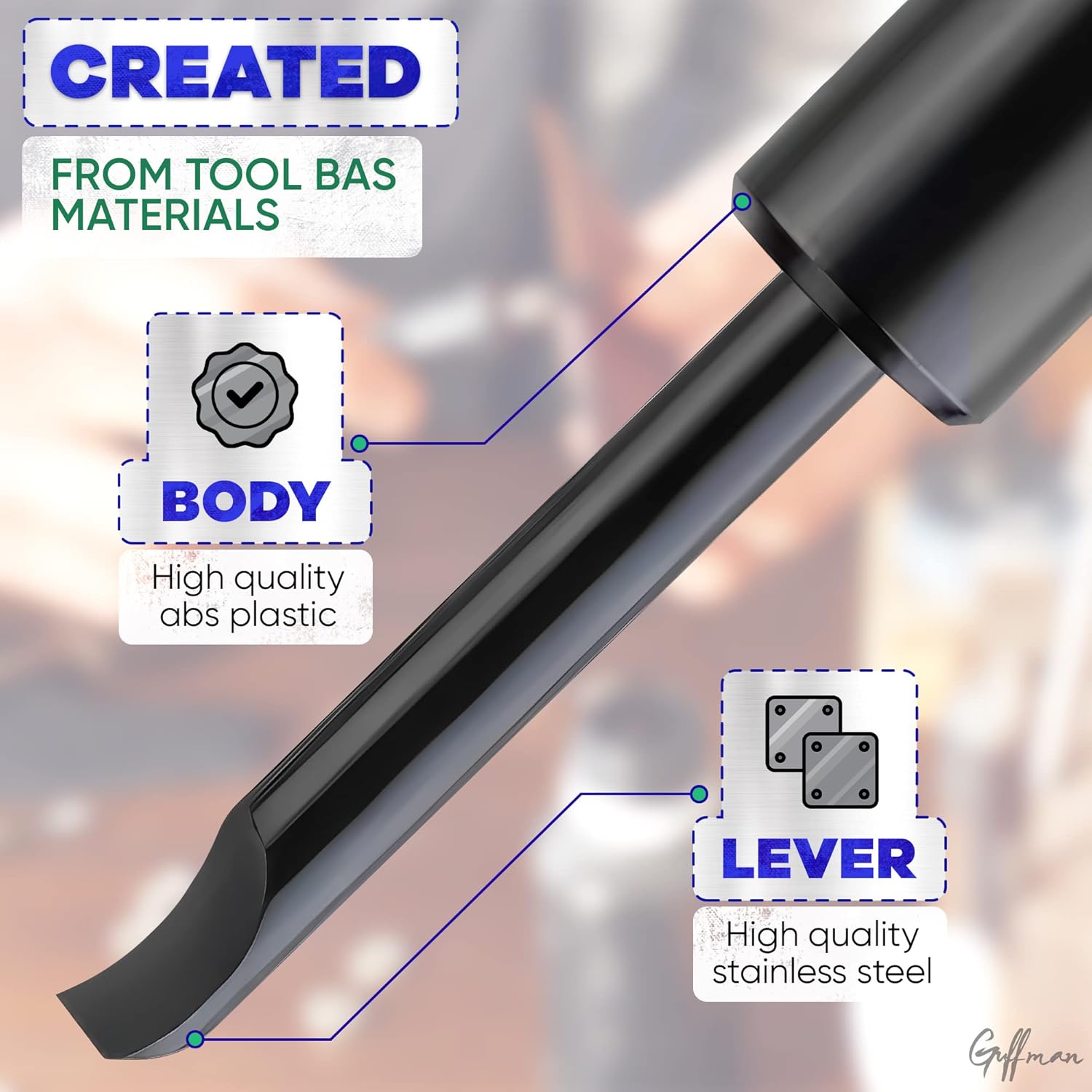 1Pcs Watch Back Remover Tool - Watch Adjustment Tool Kit Mini Pry Bar Watch Screwdriver Set Watch Link Remover Tool for Watches - GUFFMAN Watch Repair Tools Pry Tool Black Watch Tools Case Back Opener