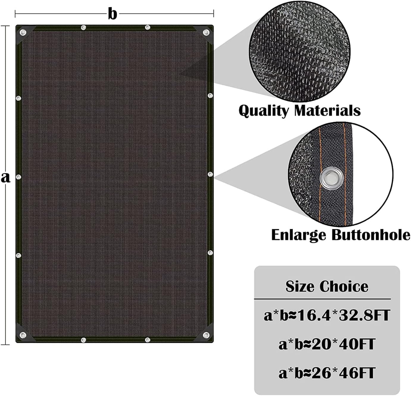 Leaf Net Pool Cover,Protective Mesh Cover with Reinforcement Edge and Rope,All-Weather Outdoor Cover for Inground and Above Ground Swimming Pools, Cuttable Rectangle Shape (12x24ft)