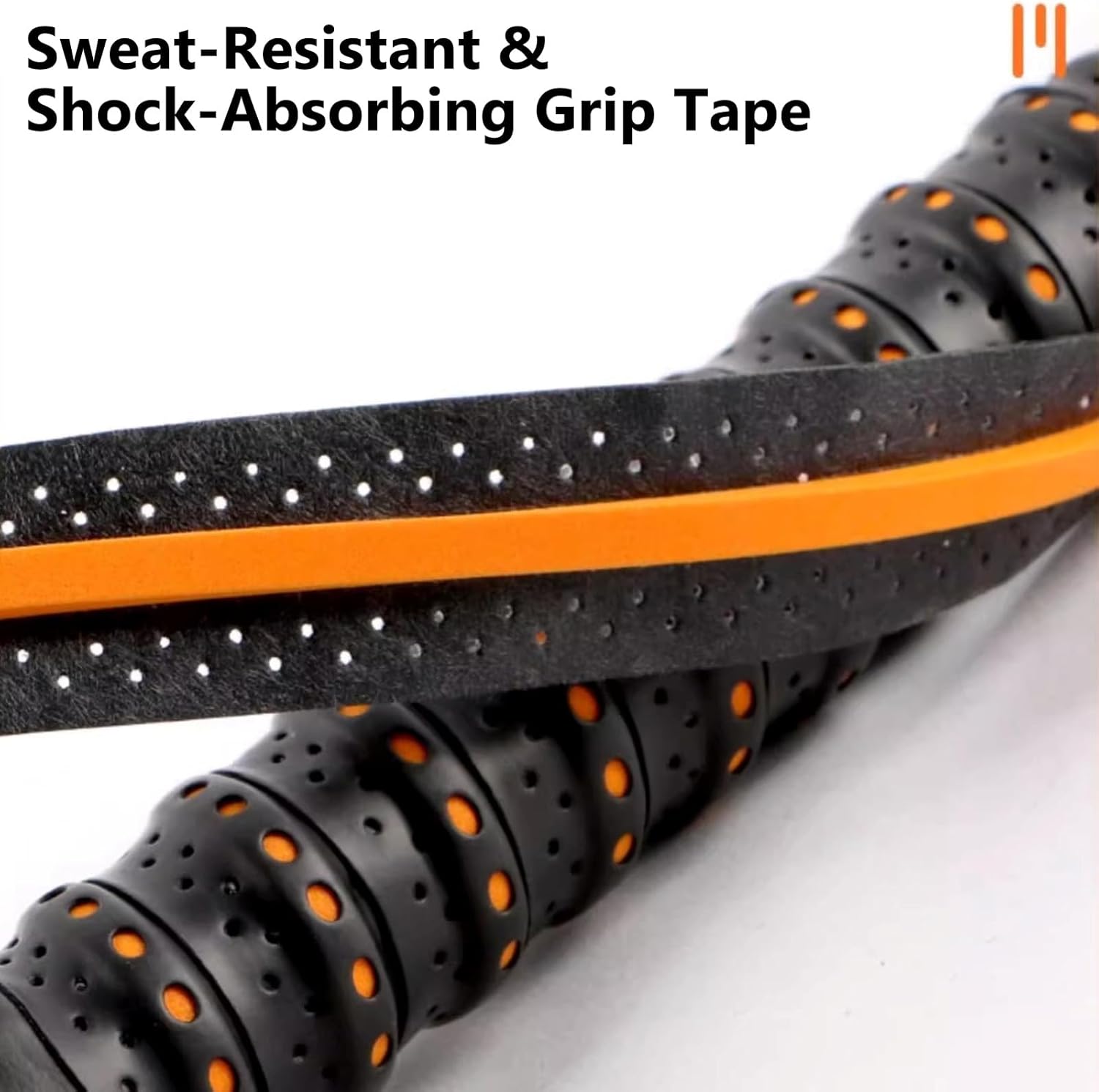 5PCS Tennis Racket Grip Tape, Racket Overgrip Tape That Stays Dry & Absorbs Sweat with Velvety Comfort. for Tennis Rackets,Fishing Rods.Wrap Your Racquet for High Performance