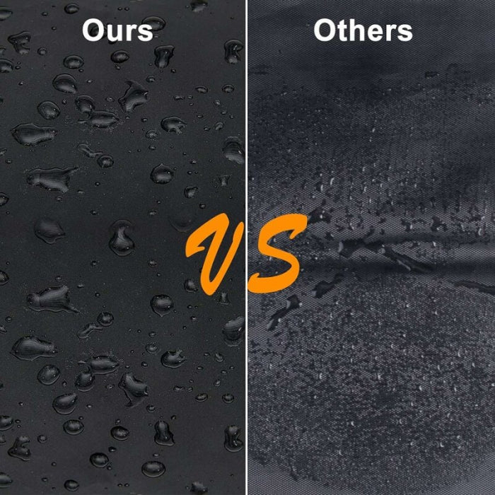 122cm x 46cm Round Waterproof Fireplace Cover with Drawstring