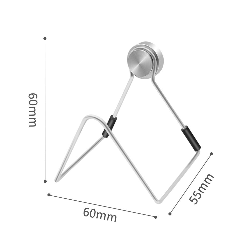 2-pack magnetic dishcloth holder for sink stainless steel