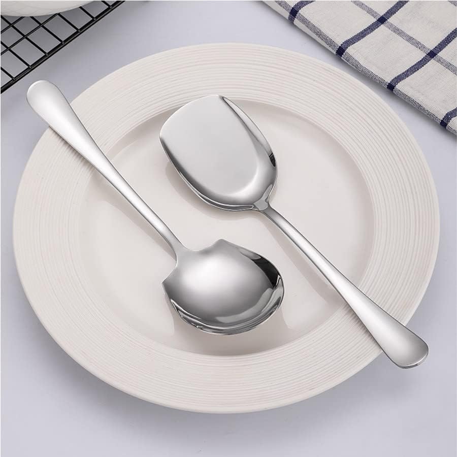 Stainless Steel Serving Spoon for Hotel Restaurant Kitchen Large Size