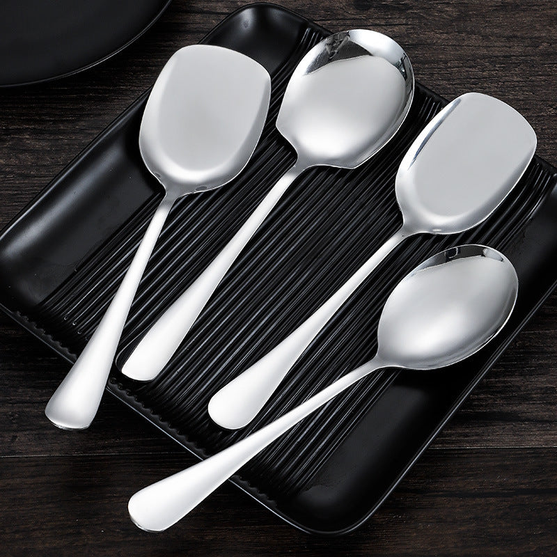 Stainless Steel Serving Spoon for Hotel Restaurant Kitchen Large Size