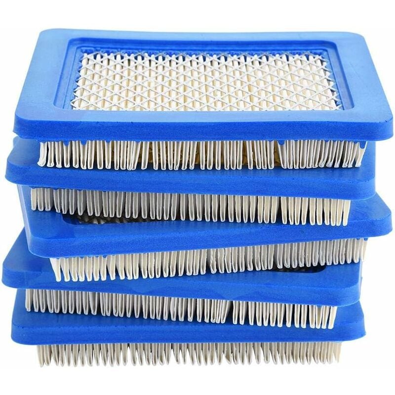 Briggs Stratton 491588 Air Filter - 5-pack Replacement Filters for Lawn Mowers