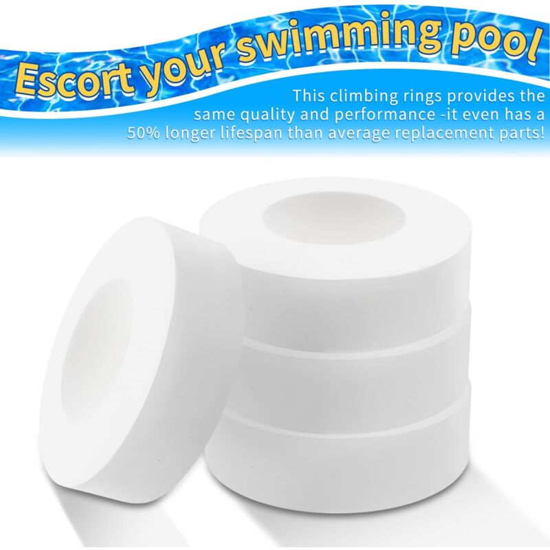 Maytonics Dolphin Pool Cleaner Climbing Wheel Rings 4 pcs Compatible with M200 M400 M500 Nautilus CC Plus DX3 DX4 DX6