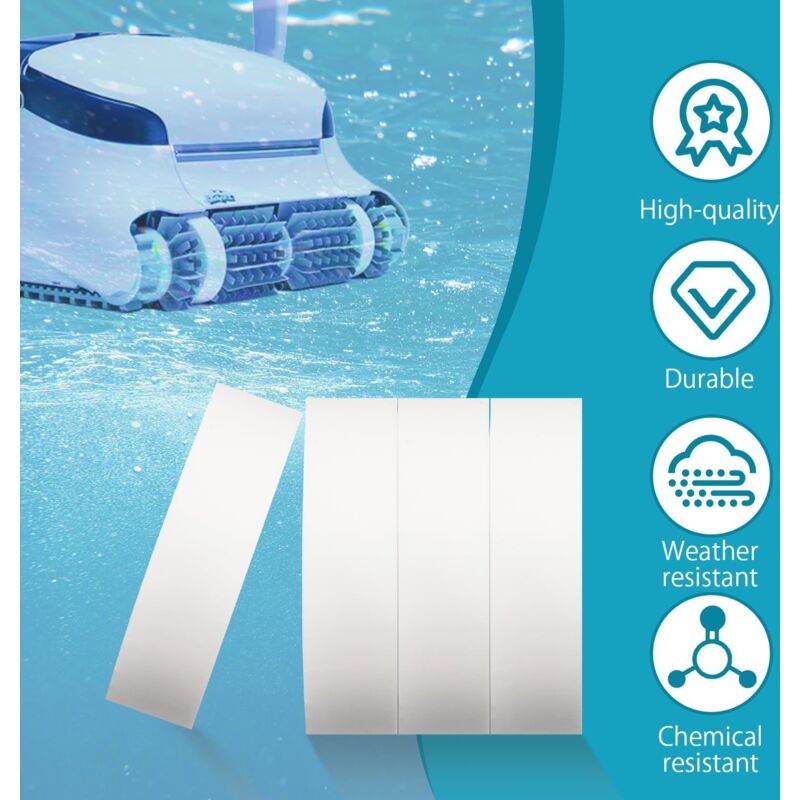 Maytonics Dolphin Pool Cleaner Climbing Wheel Rings 4 pcs Compatible with M200 M400 M500 Nautilus CC Plus DX3 DX4 DX6