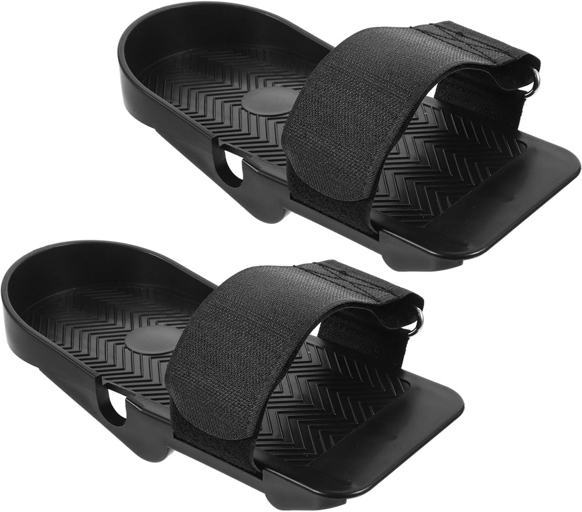 1 Pair Adjustable Flat Pedals - For Rowing Machines, Non-Slip Training Equipment - Indoor Fitness - Comfortable Pedal Design - Perfect for Home Workouts - Joint-Friendly Performance