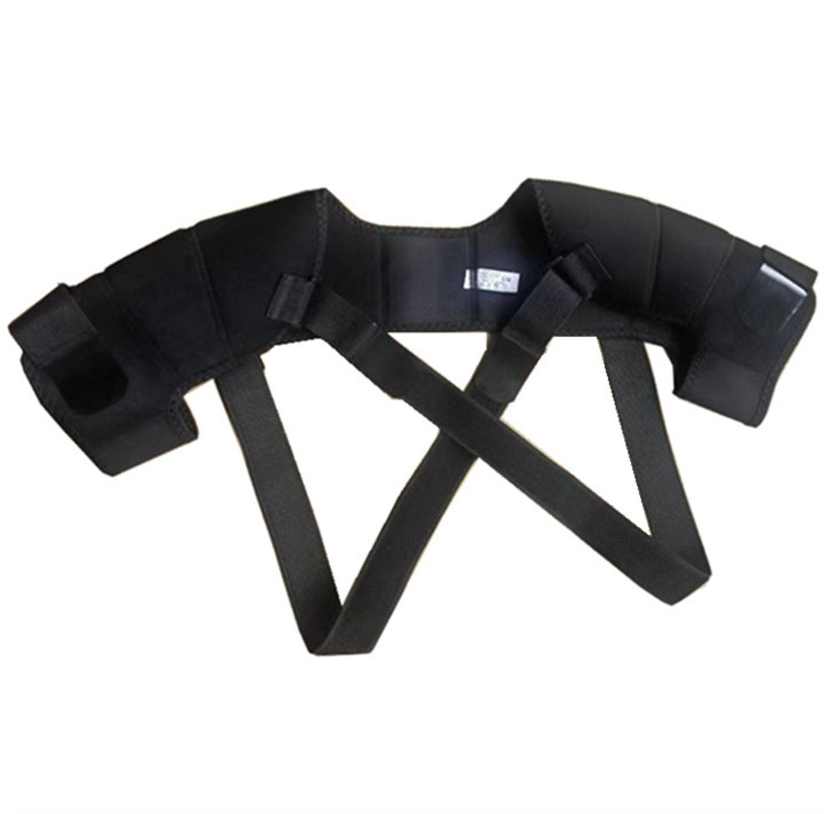 Shoulder Brace - Shoulder Support Brace for Sports - Double-Sided Adjustable & Breathable - Compression and Stability for Both Shoulders - S/M