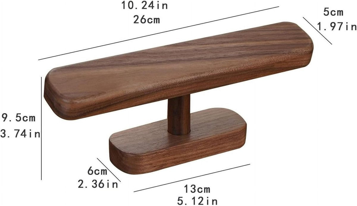 Wooden Watch Stand - Modern Watch Stand for Men and Women, Jewelry Organizer - Suitable for Shops, Homes, Shopping Malls