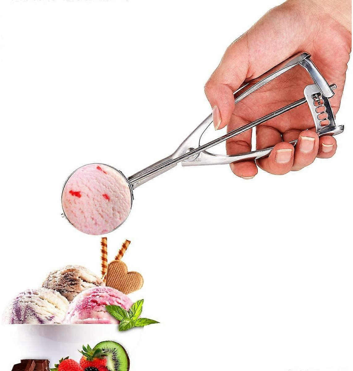 Ice Cream Scoop Set - Small/1 scoop, Medium/2 scoops, Large/3 scoops
