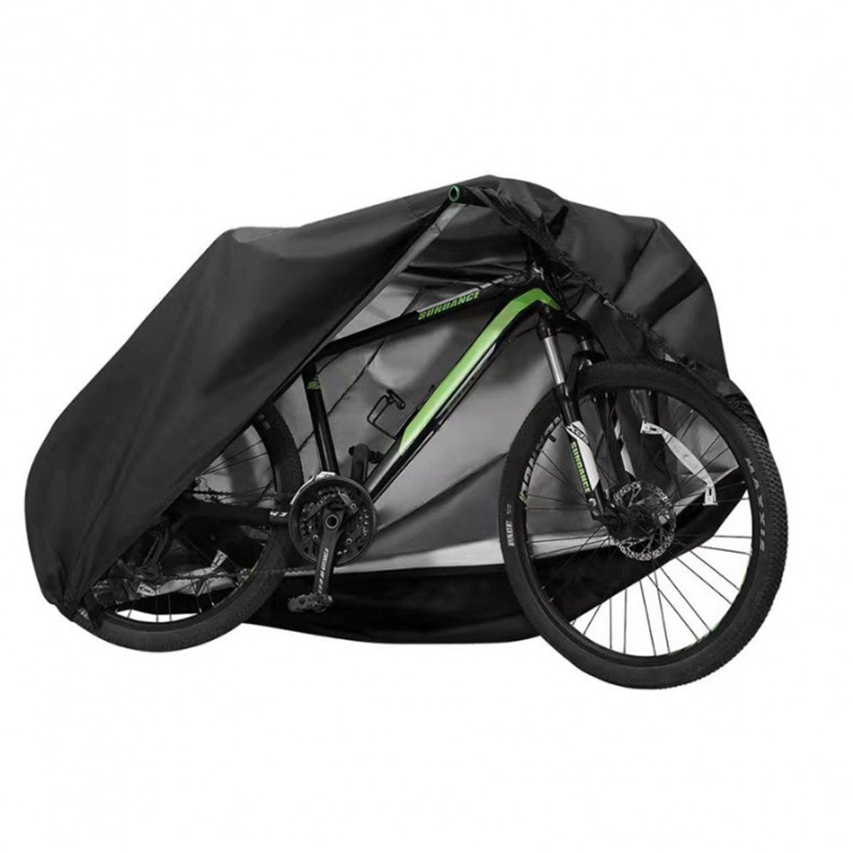 Bicycle Cover - Waterproof Bicycle Cover for 1 Bicycle - Mountain Bike Cover - Rainproof - Dustproof - Sun-Repellent - Dustproof - Waterproof - Sunshade - Cover Fabric - Black - L