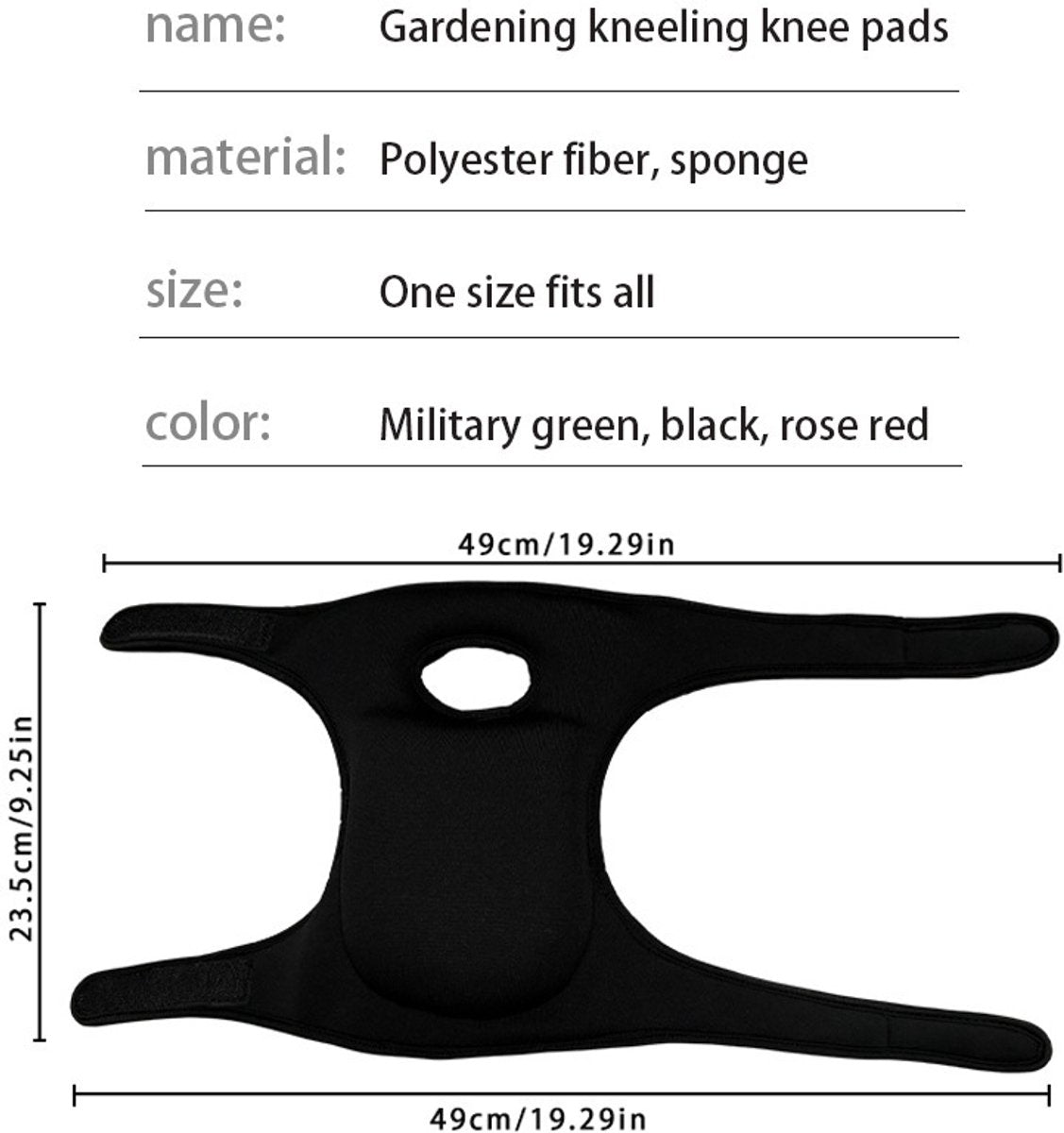 1. Double Garden Knee Braces - Extra Thick Knee Braces - Adjustable Knee Braces - Soft and Comfortable Memory Foam - Non-slip - Suitable for Outdoors and Gardens (Green)