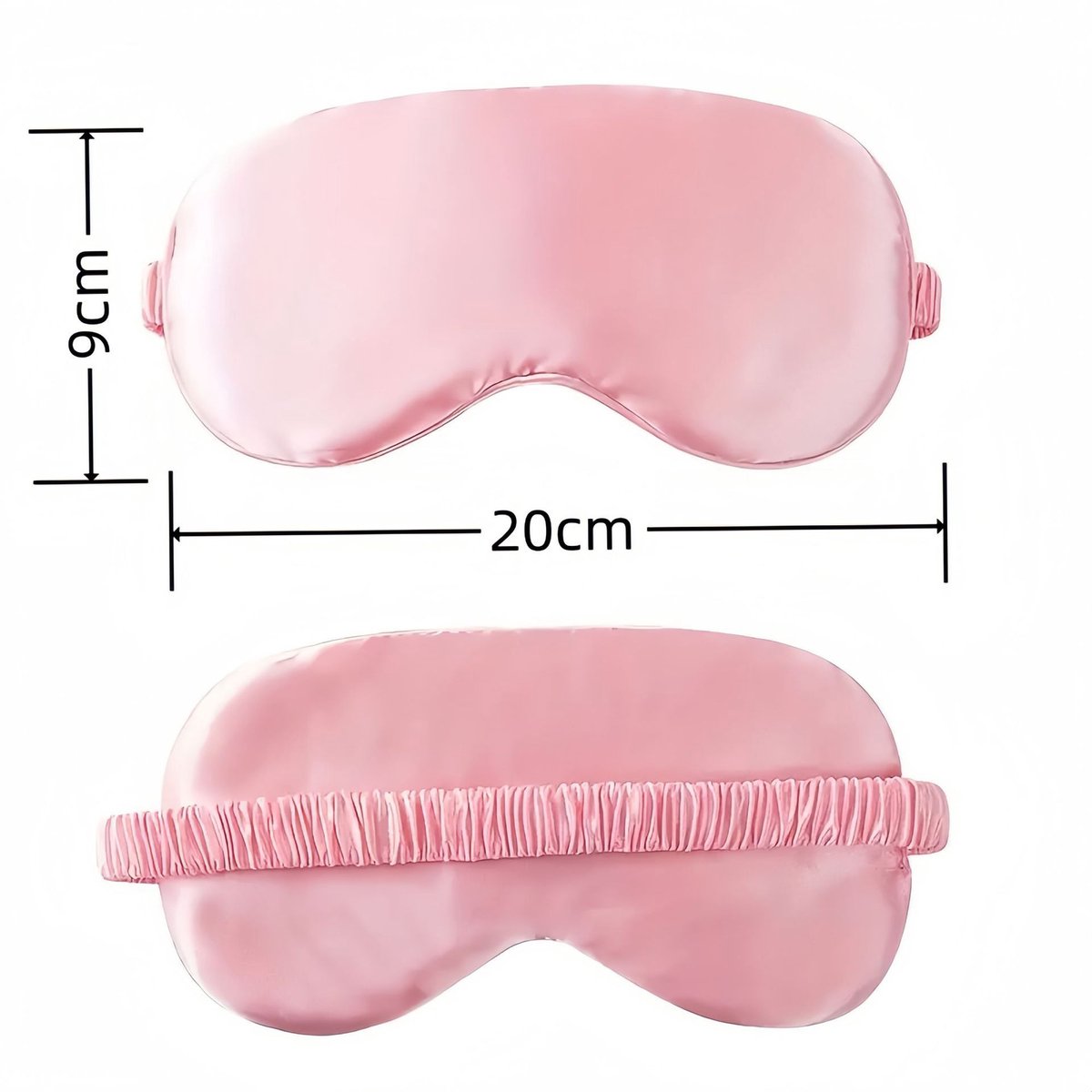 Hair Rollers - 9-Piece - Heatless Curling Iron - Heatless Curls - Curls without Heat - Includes Hair Clip and Satin Sleep Cap (Pink)