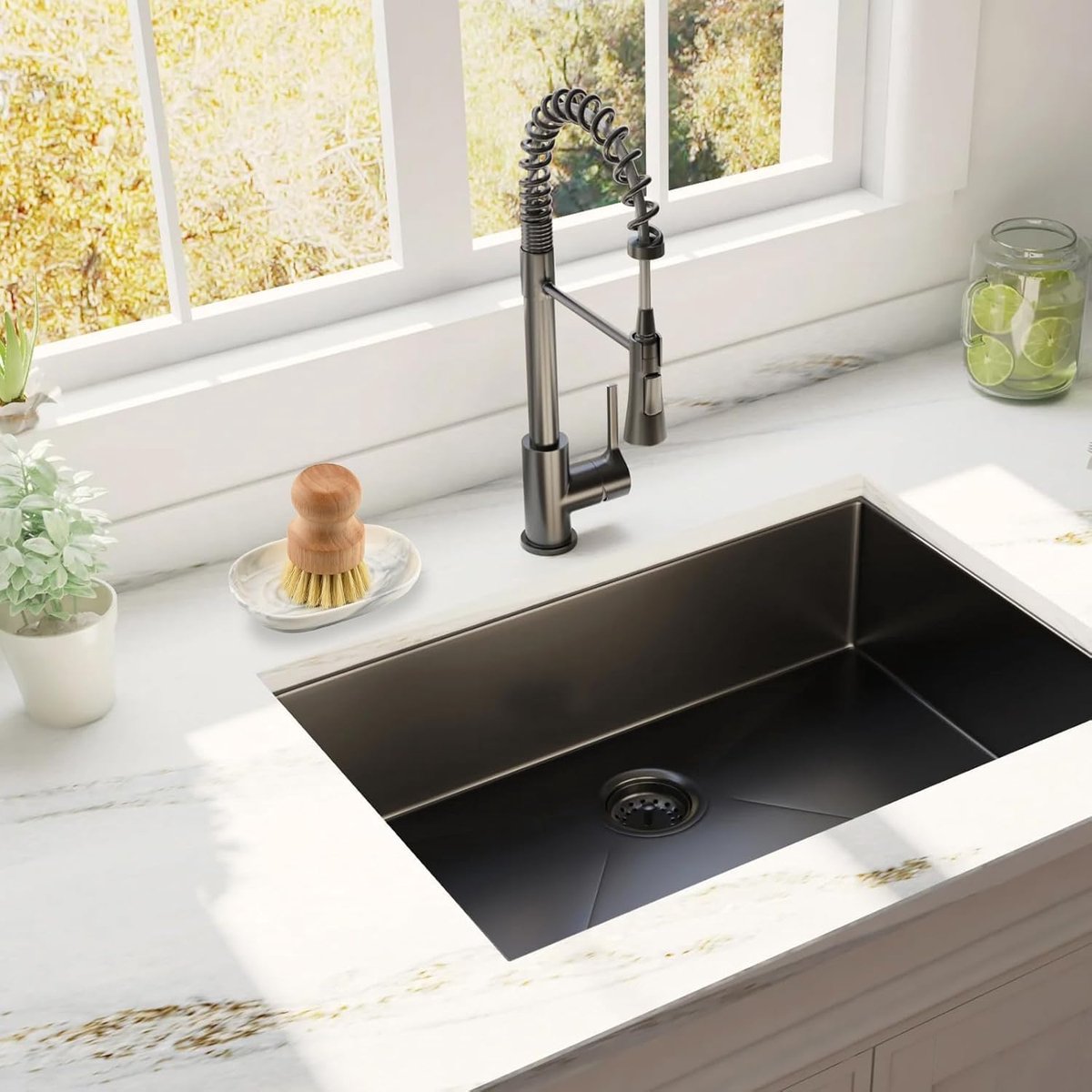 Soap Dish - Ceramic Soap Dish - Non-Slip Marble Soap Dish - Bathroom Soap Holder - Suitable for Bathroom, Shower, Kitchen and Travel.