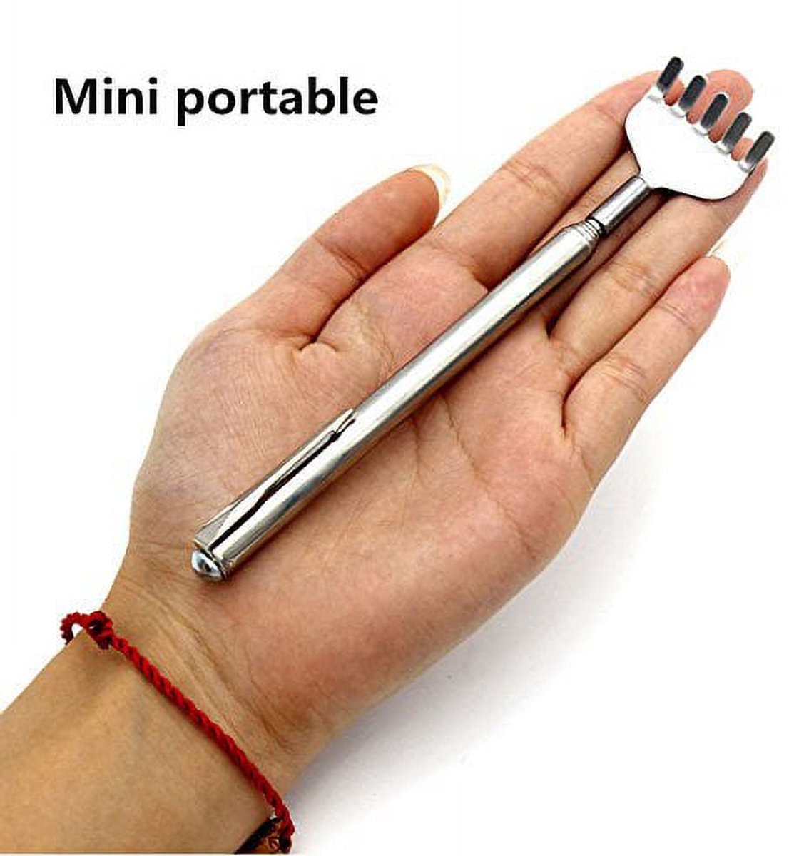 Professional Retractable Back Massager - Stainless Steel - Itch Reliever - Retractable - Body Massager