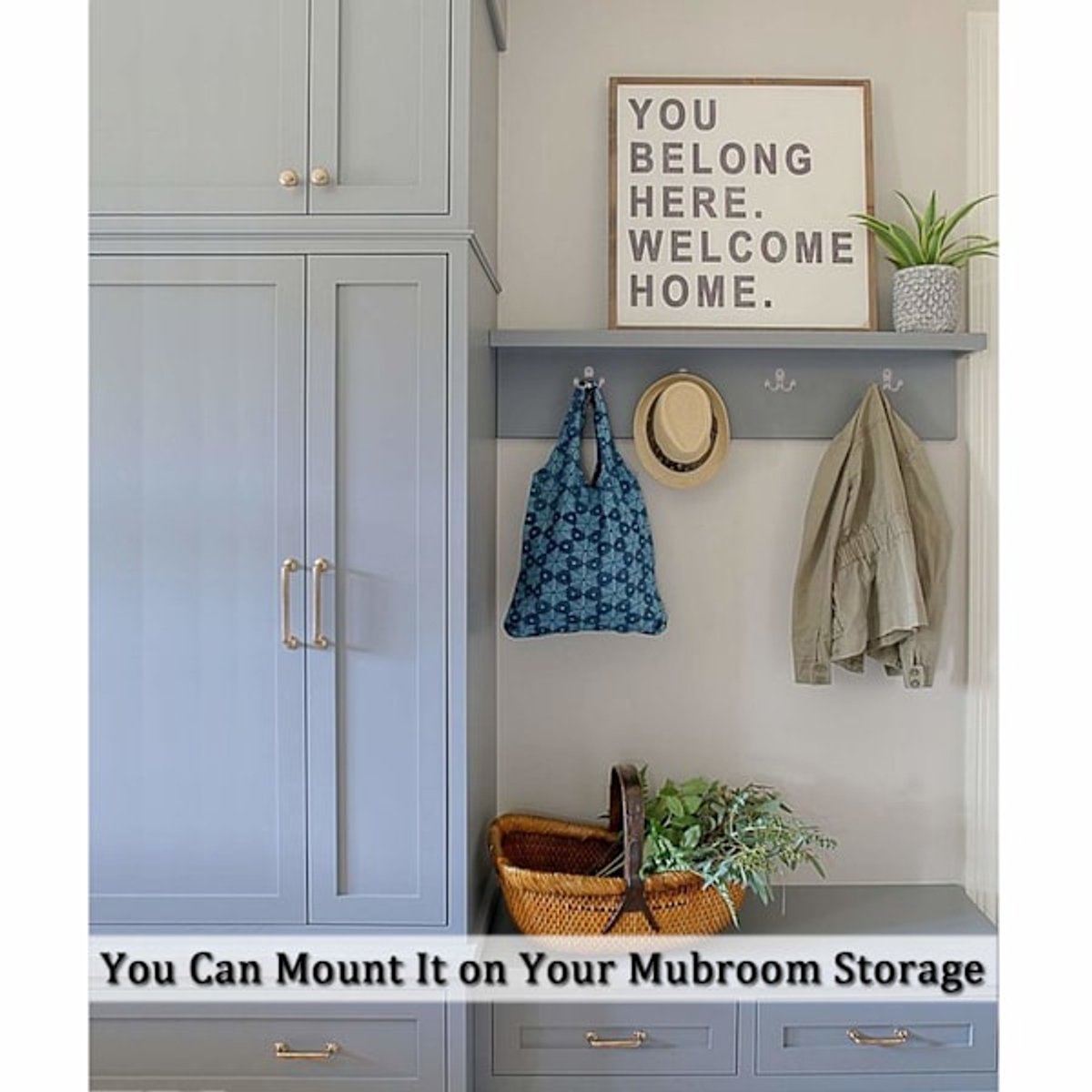 Double Hook - Chrome Double Coated Hook - Clothes - Bathrobe - Towel - Bathroom Bedroom Door Wall 6 Pieces