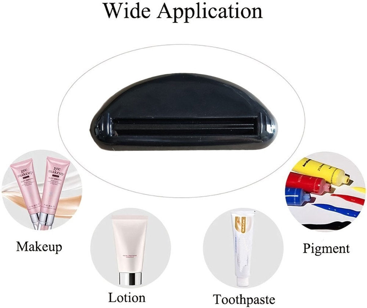 4-pack - Toothpaste tube squeezer - Dispenser - Toothpaste roller holder - Essential gadget for lazy people