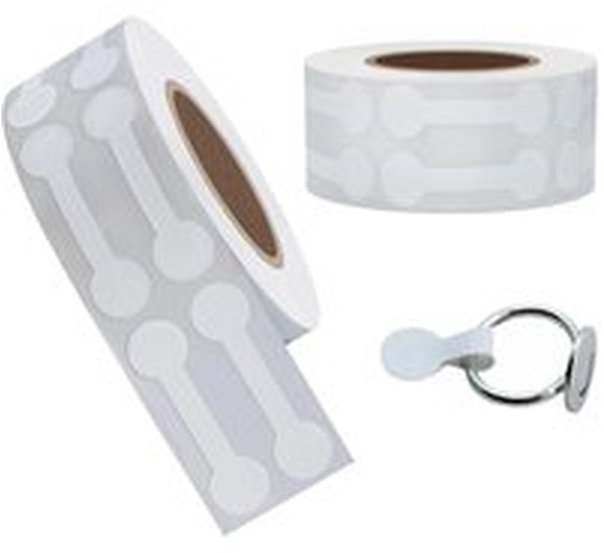 Price Stickers - Jewelry Price Labels for Small Businesses - White Self-Adhesive - Roll of Blank Jewelry Price Labels - For Clothing, Rings, Necklaces, Earrings - Price Identification - Rectangular Labels - 1000 Sheets