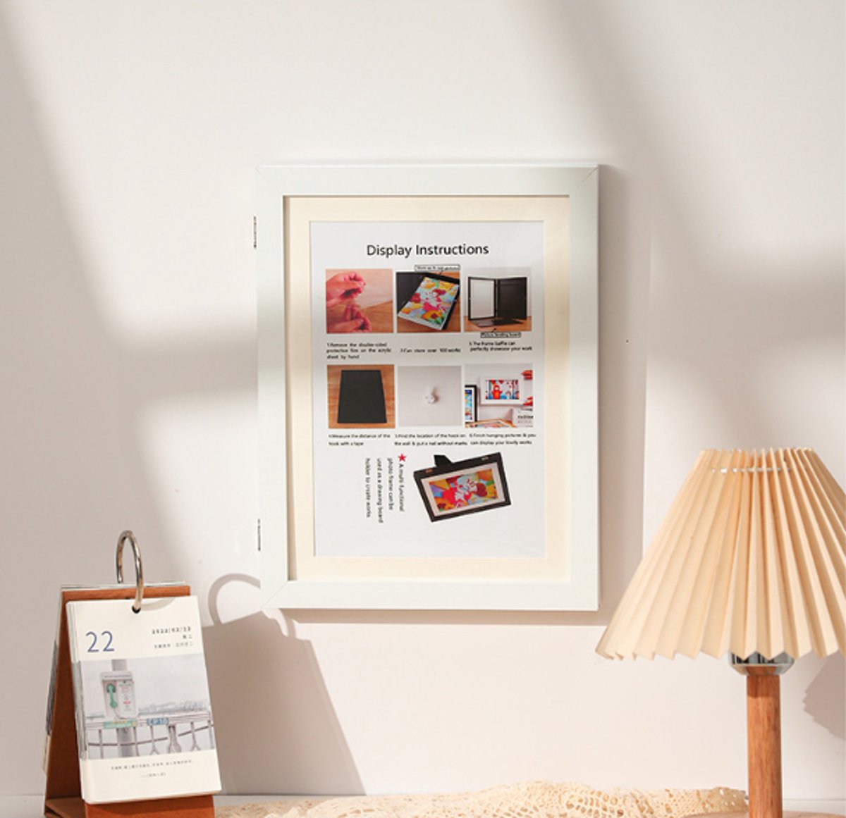 Interchangeable frame - children's drawing - Interchangeable frame A4 - Children's artwork - children's drawings interchangeable frame - Photo frame Poster frame Wall frame - Gift - Black