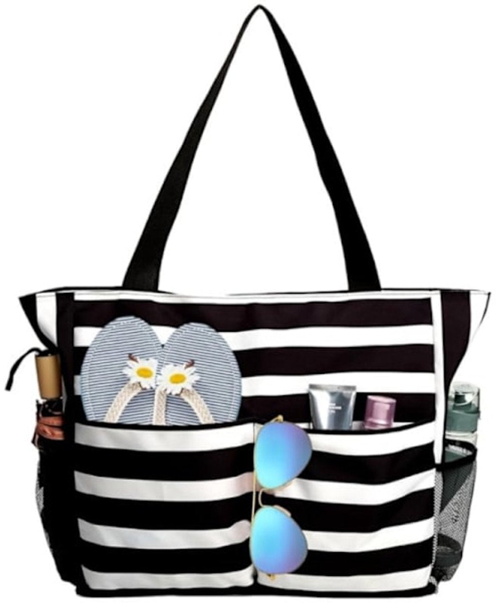 Beach Bag - Waterproof Foldable Beach Bag - Large - Foldable - Women's Beach Bag - Large Capacity - Portable Storage Bag