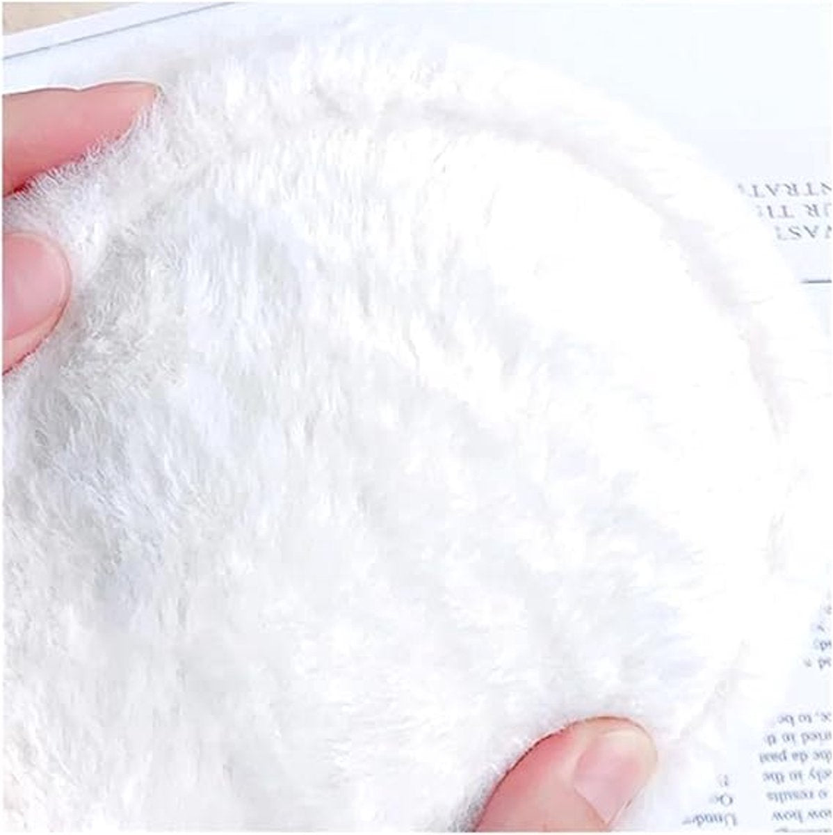 Earmuffs - Windproof and warm earmuffs - Extra thick earmuffs - Winter outdoor essentials (Beige)