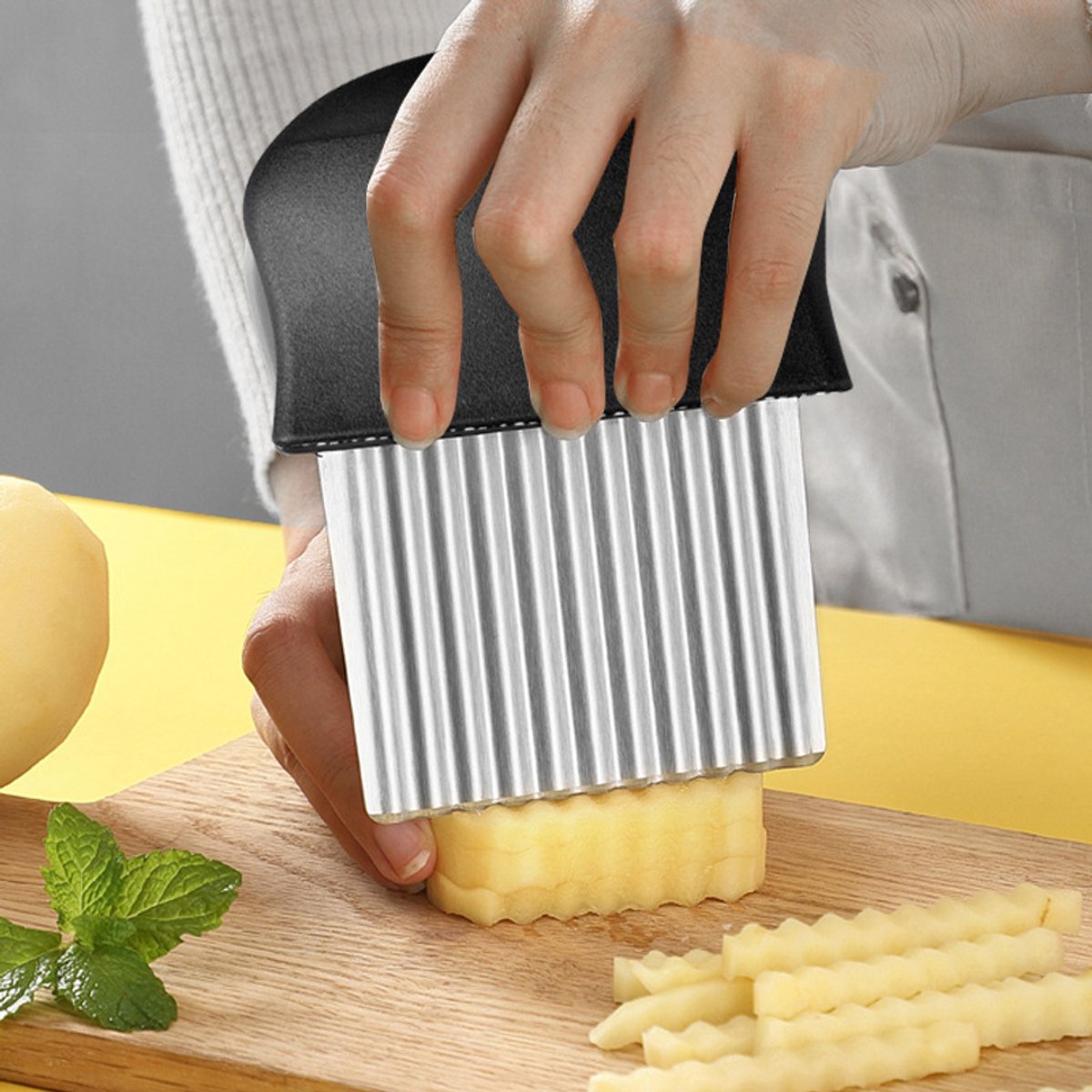 Household potato knife - potato flower knife - potato cutting knife - multifunctional knife - vegetable cutting knife made of stainless steel