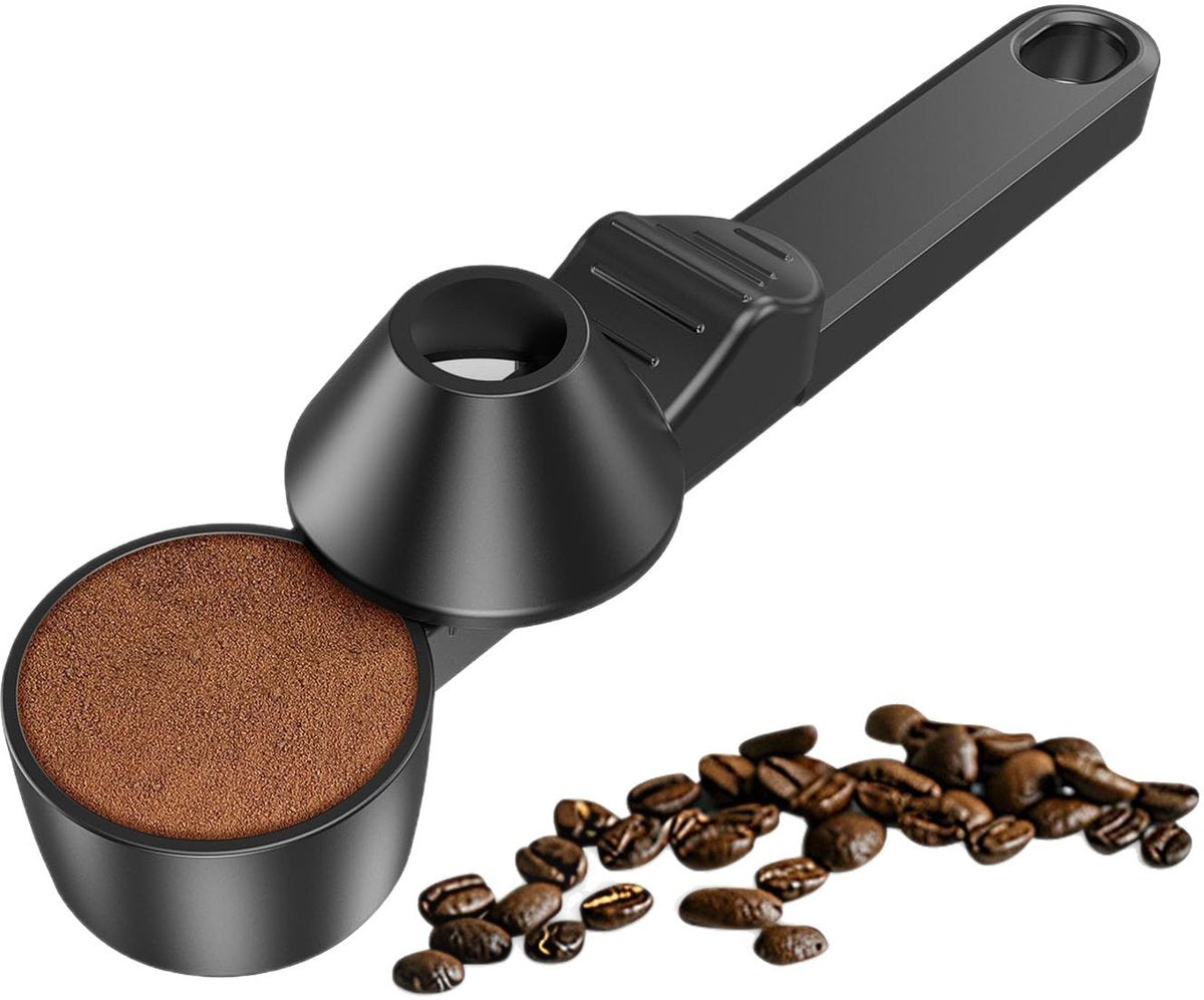 Coffee Scoop – Measuring Spoon – Coffee Accessories – Coffee Measuring Spoon | A Spoon with a Funnel – Scoops – Coffee Scoop
