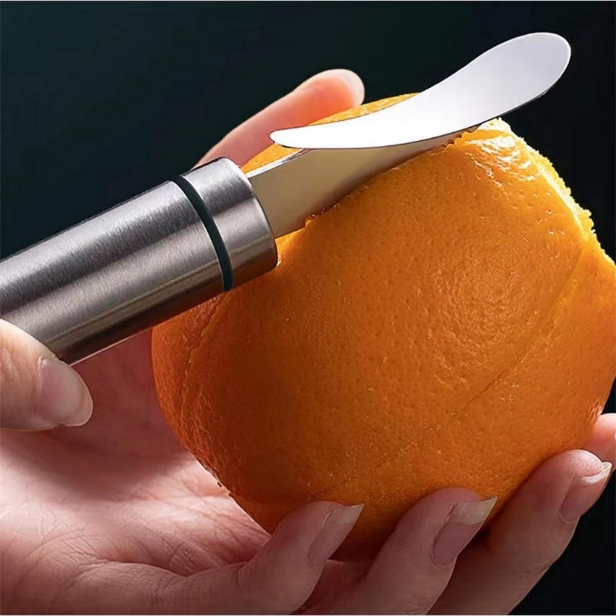 Orange Peeler - Stainless Steel Slicer - Paring Knife - Fruit Tools - Kitchen Gadgets