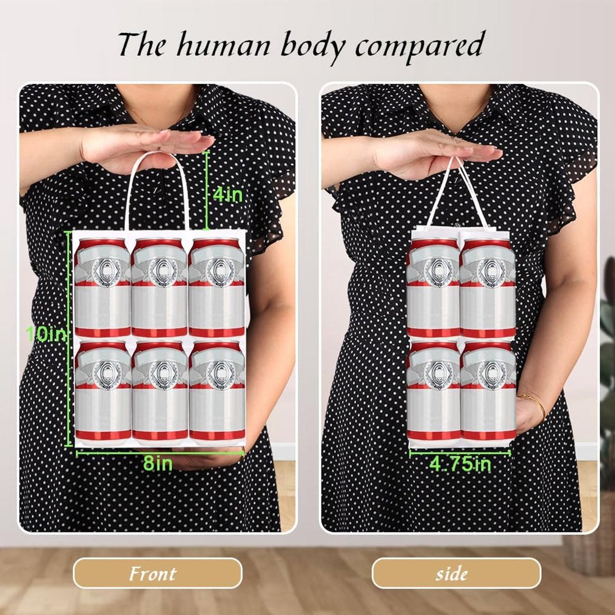 Pack of 20 - Size 21*11*27cm, Medium White Kraft Paper Bags with Handles - Gift Bags, Craft Bags, Shopping Bags, Shopping Bags, Birthday Gift Bags, Wedding Bags, Business Bags