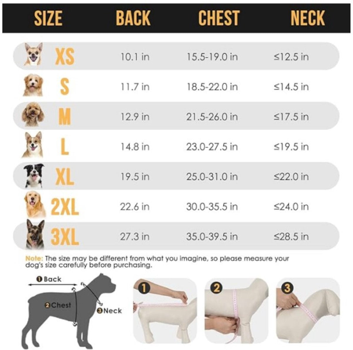 Dog Raincoat - Adjustable - Transparent Hood - Double Layer Dog Raincoat - Reflective Stripes - Storage Compartment - Dog Poncho - Size Large