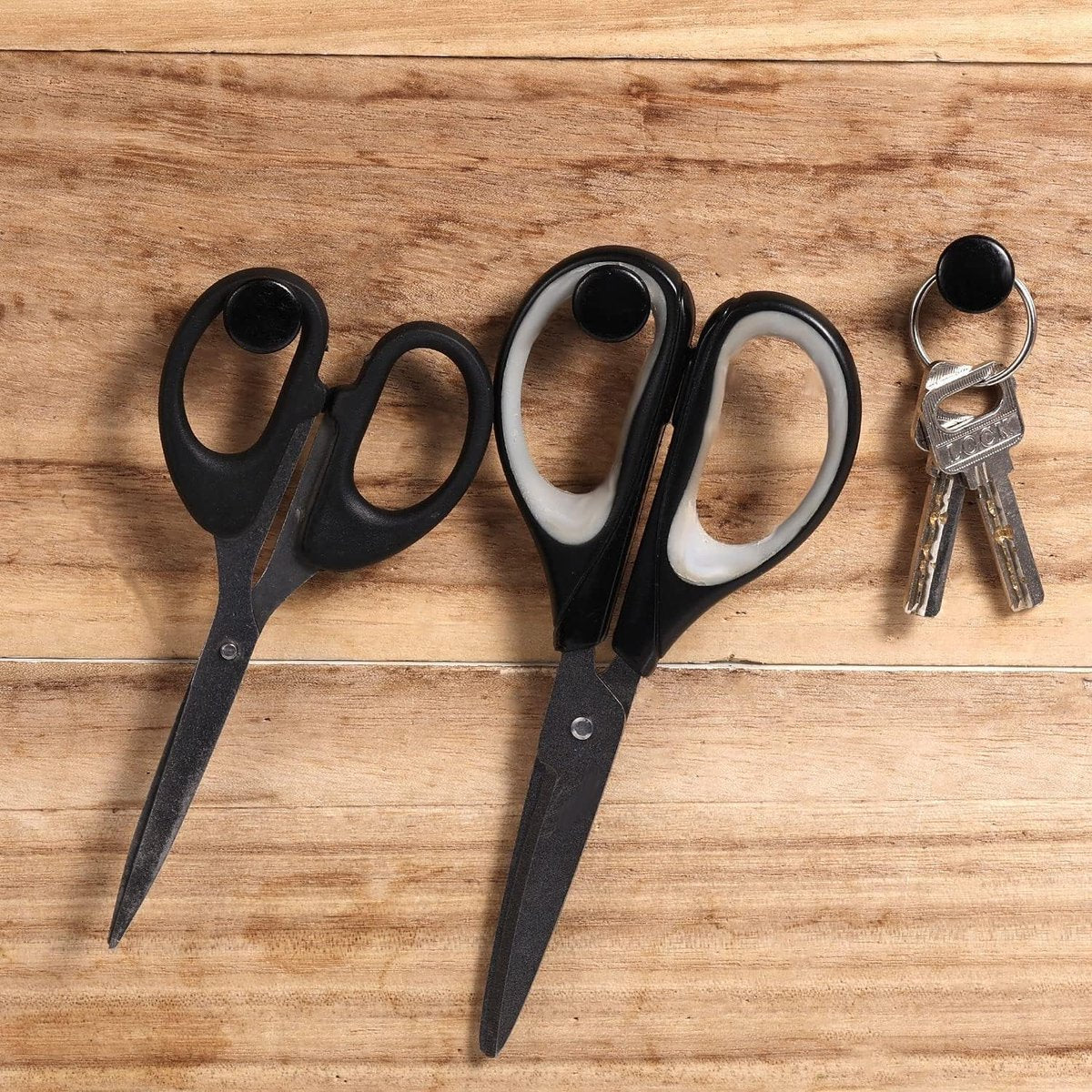 10 Large Metal Snaps - Black Metal Snaps for Notice Boards - Great for Office Wall Decor - Home or Classroom Decor