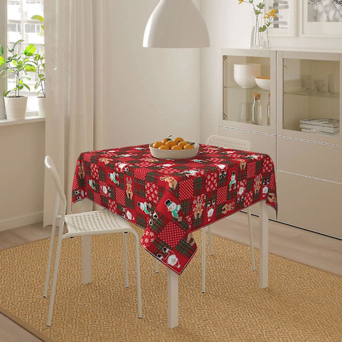 Tablecloth - Square - Round - 60x60 inches - Dining Room - Garden