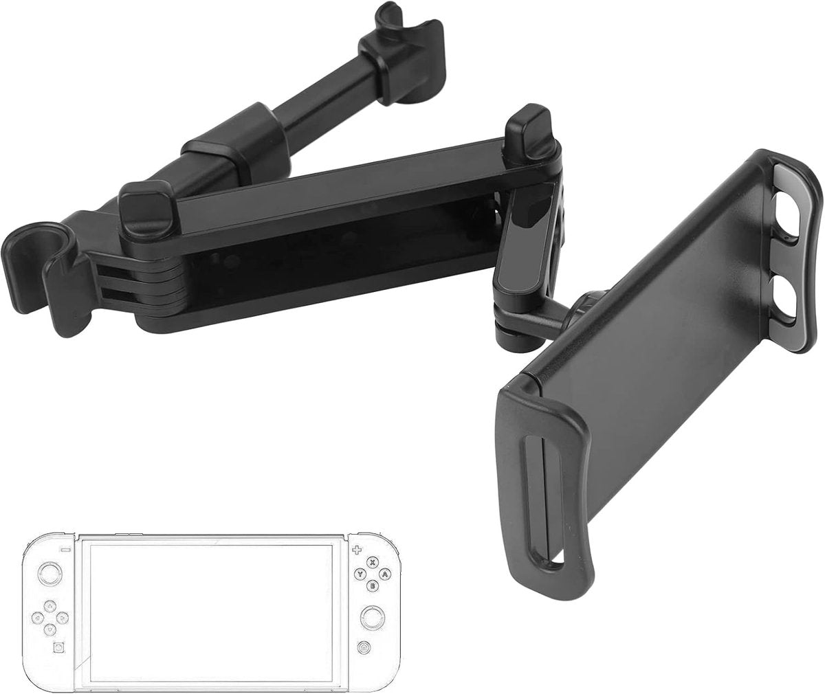 Car Phone Holders - Phone Holder - Back Seat - Adjustable Phone Holder - Back Seat Phone Holder - Universal Car Phone Holder - Black