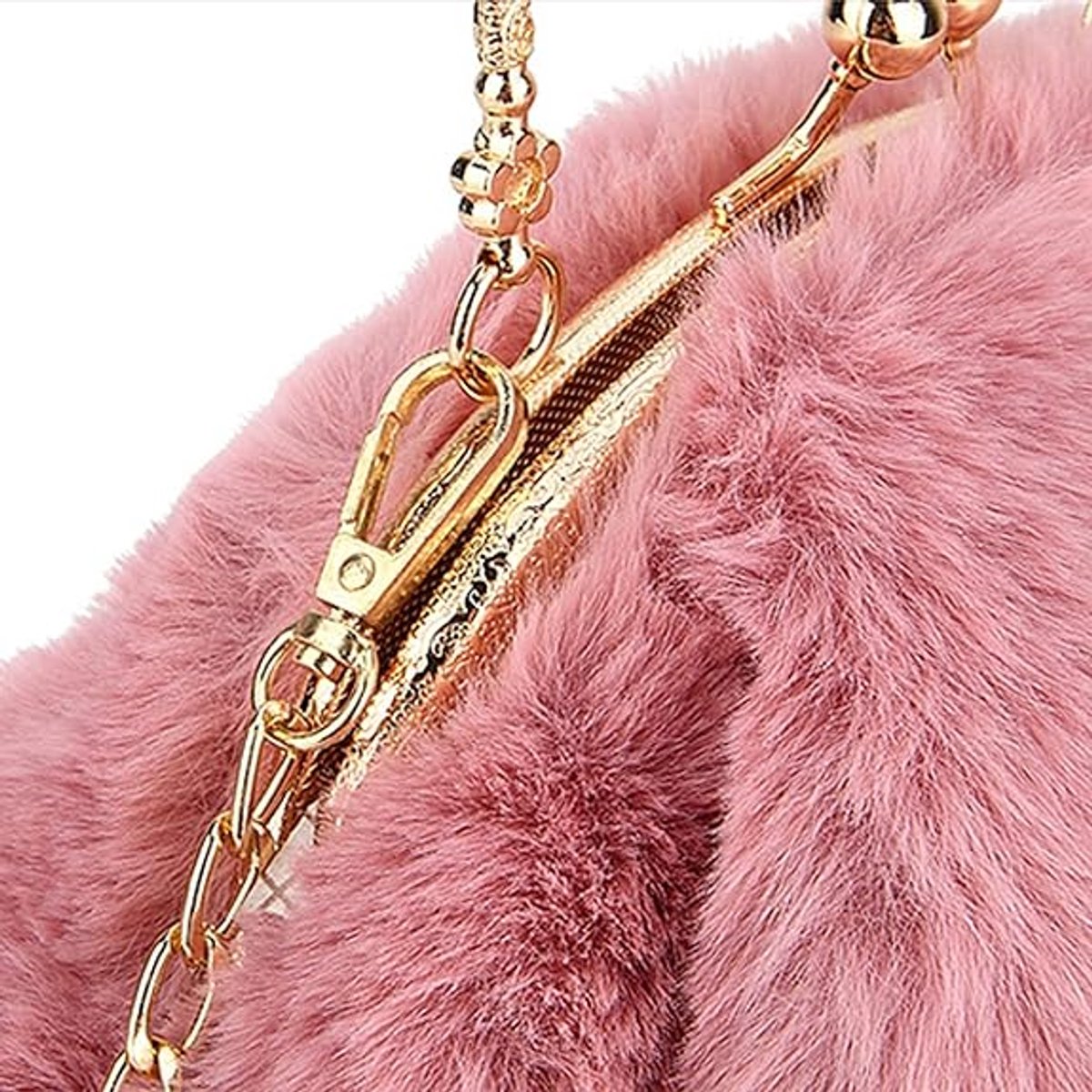 Women's Shoulder Bag - Handbag - Bags with Zipper - Women's Bag - Phone Bag - Shoulder Bag/Crossbody Bag - 20*30cm - Pink