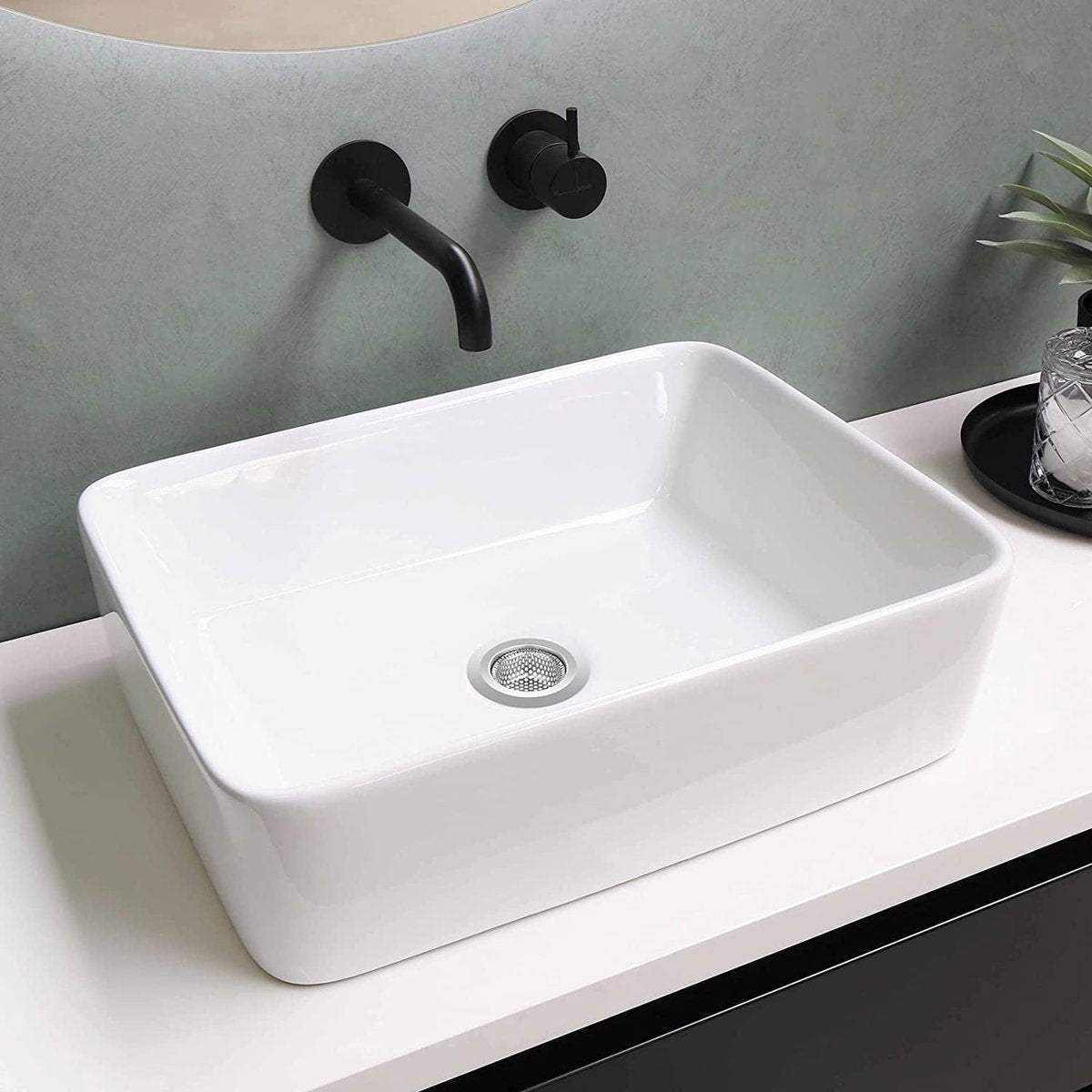 Drain Filter - 2-Piece - 2.79-Inch - Stainless Steel Shower/Bathtub Drain Cover - Bathtub Drain Filter, Suitable for Bathroom Vanities, Sinks, and Floor Drains