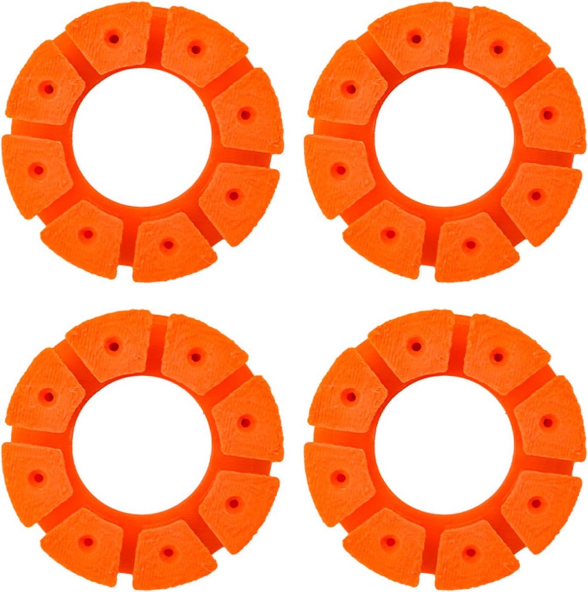 Cable Holder Set | Cable Organizer | Travel Cable Organizer – 4-pack – Cable Organizer for USB Charging Cable, HDMI Cable, Power Cord, Audio Cable & Mouse Cable – Orange