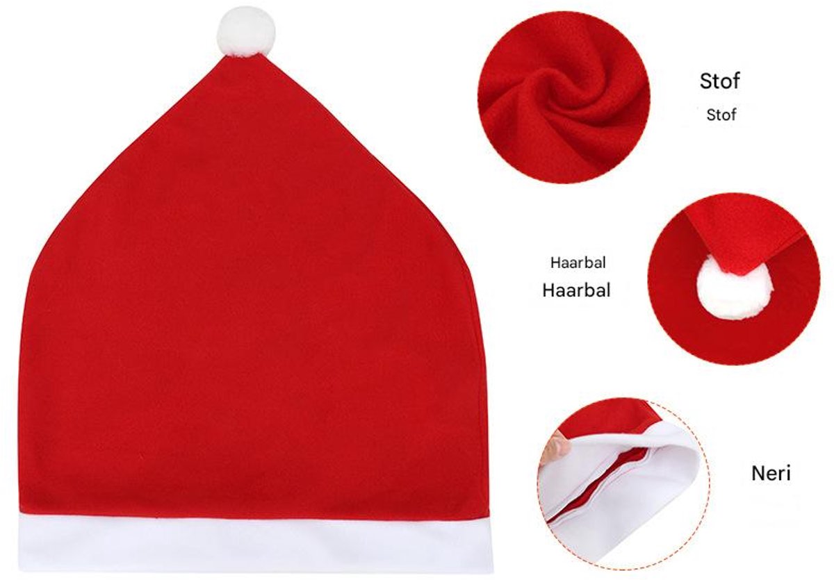 Chair Covers - Set of 5 - Christmas Chair Covers - Red Chair Covers - Christmas Chair Covers - Christmas Decorations