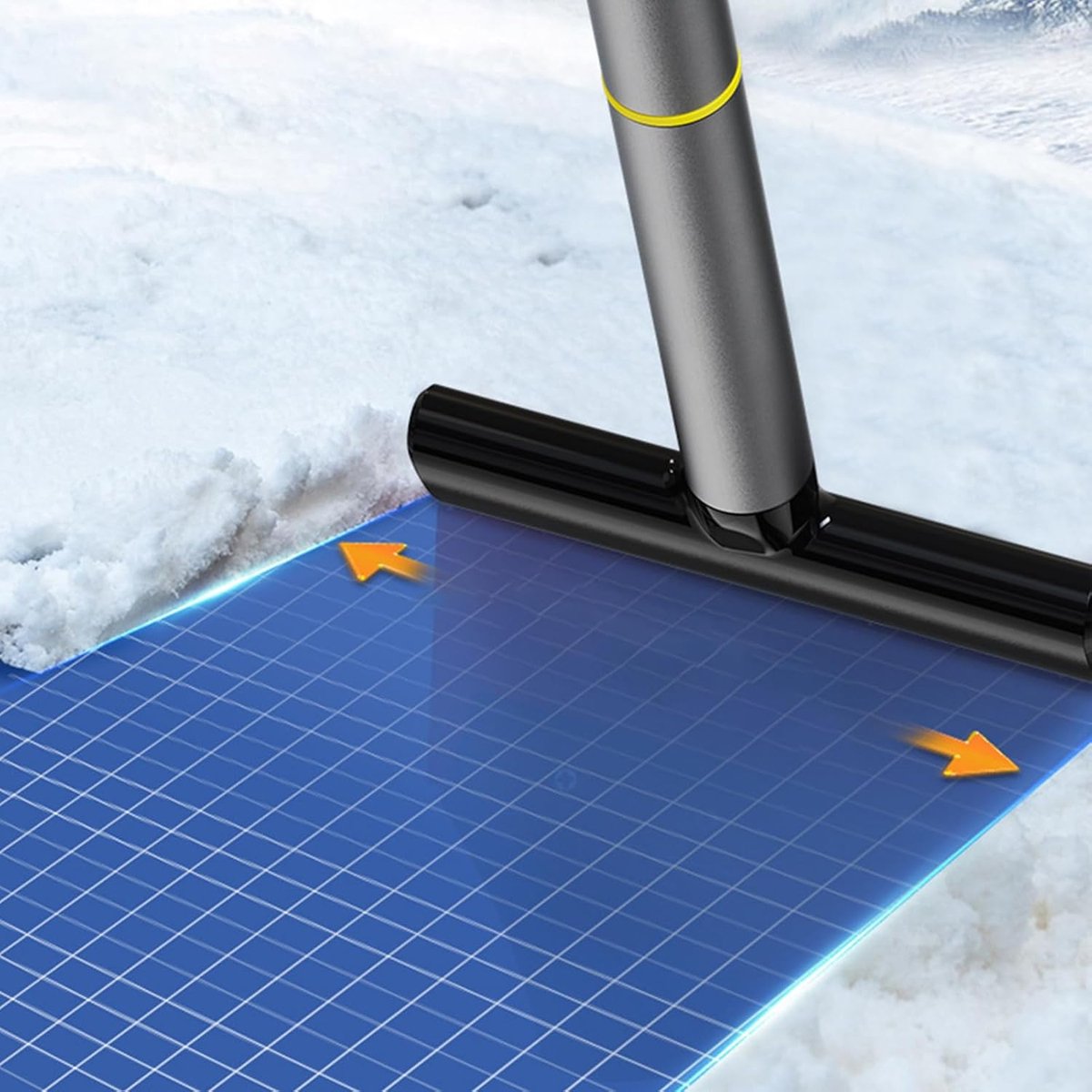 Car Snow Removal Tools - Snow Plows - Car Snow Shovels - Car Wiper Blades - Windshield and Window Cleaning Tools - Handy for Clearing Snow from Home and Vehicle.