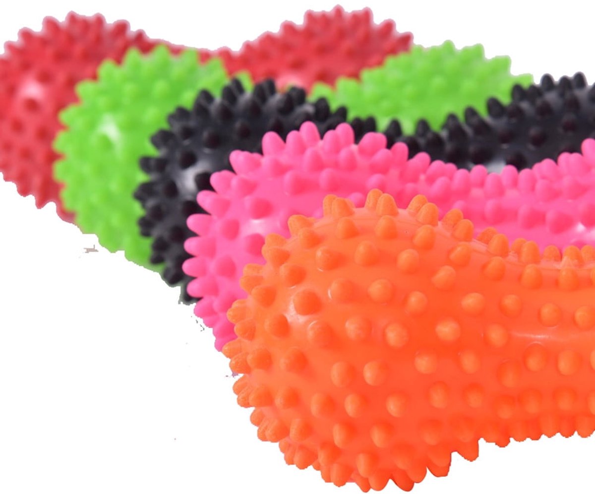 4-piece pack - Massage ball - Fitness Fascia ball - Muscle relaxation ball - Peanut-shaped fitness ball