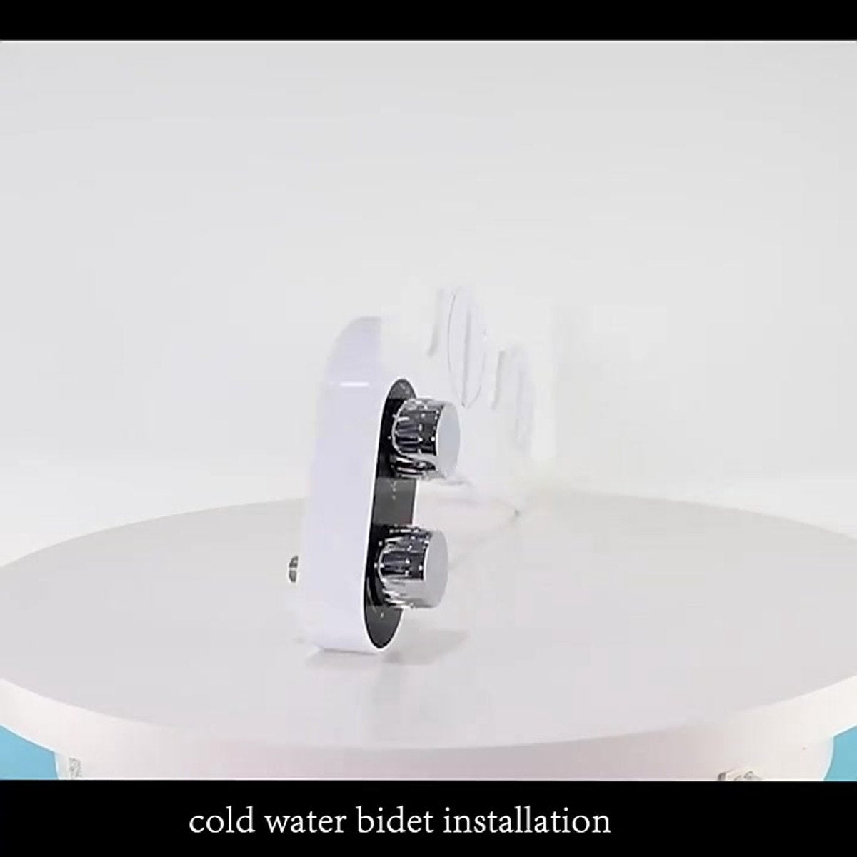 bidet - Toilet bidet | With 2 spray heads - Self-cleaning bidet spray - Adjustable water pressure - Toilet bidet attachment - Comes with a bidet installation video