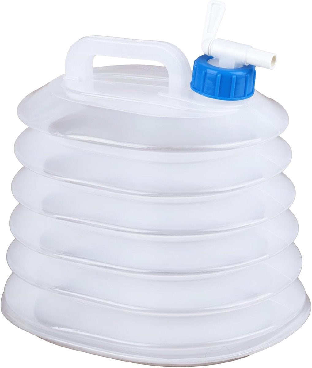 Camping Water Bag - Collapsible Water Bottle - Portable Water Bucket - 10 Liter Capacity - With Tap - Lightweight and Durable - Suitable for Camping, Hiking and Outdoor Adventures