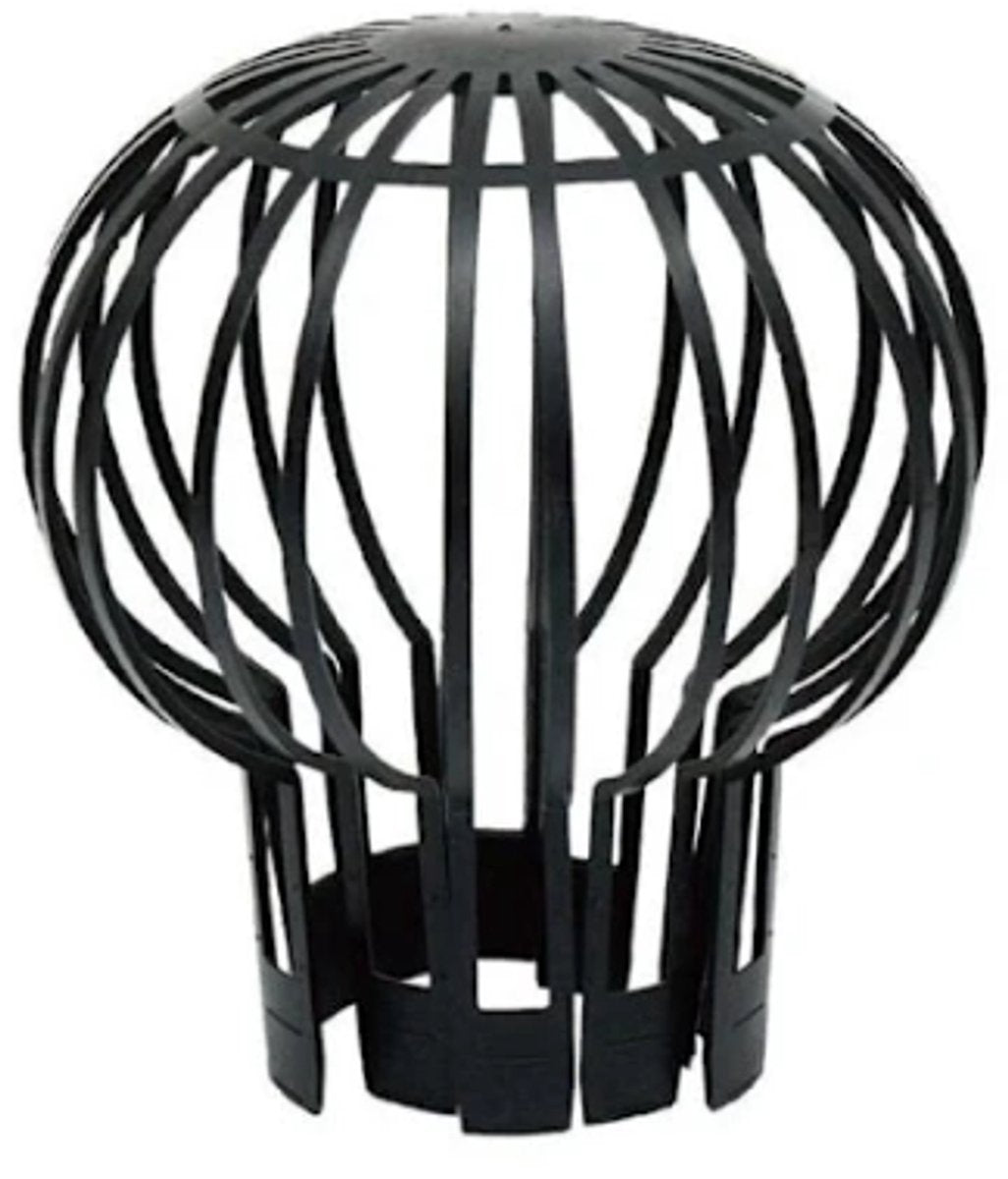 Pack of 4 - Plastic Drain Guards - Prevents drain pipes from becoming clogged by leaves, moss, mud, sludge, silt, balls and other debris.