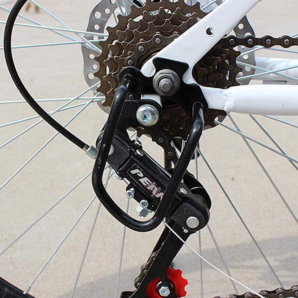 Universal Bike Bicycle Rear Derailleur Guard Rack Protector, Gear Shifter Chain Guard, Dial Protector-Style B