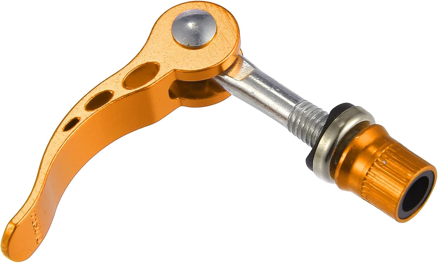 2pcs M6*65mm Aluminium Alloy Bicycle Seat Post Quick Release Pin Seatpost Skewer Bolt Yellow