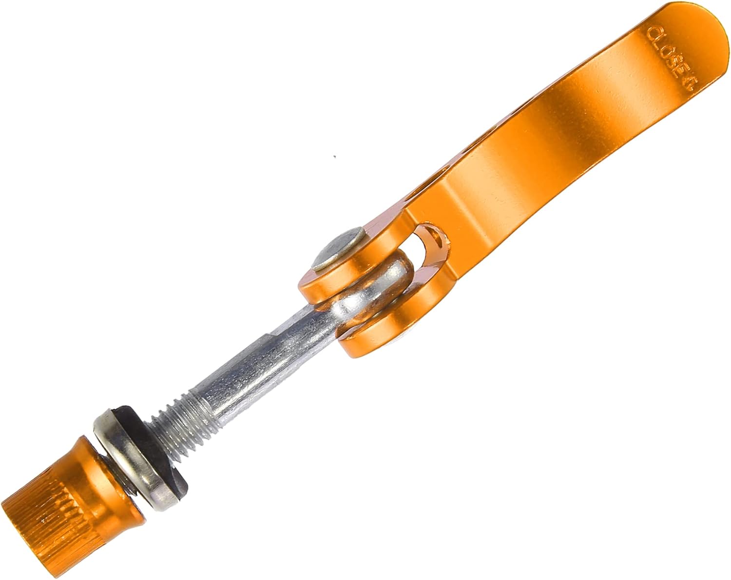 2pcs M6*65mm Aluminium Alloy Bicycle Seat Post Quick Release Pin Seatpost Skewer Bolt Yellow