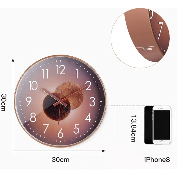 Radio clock, kitchen clock
