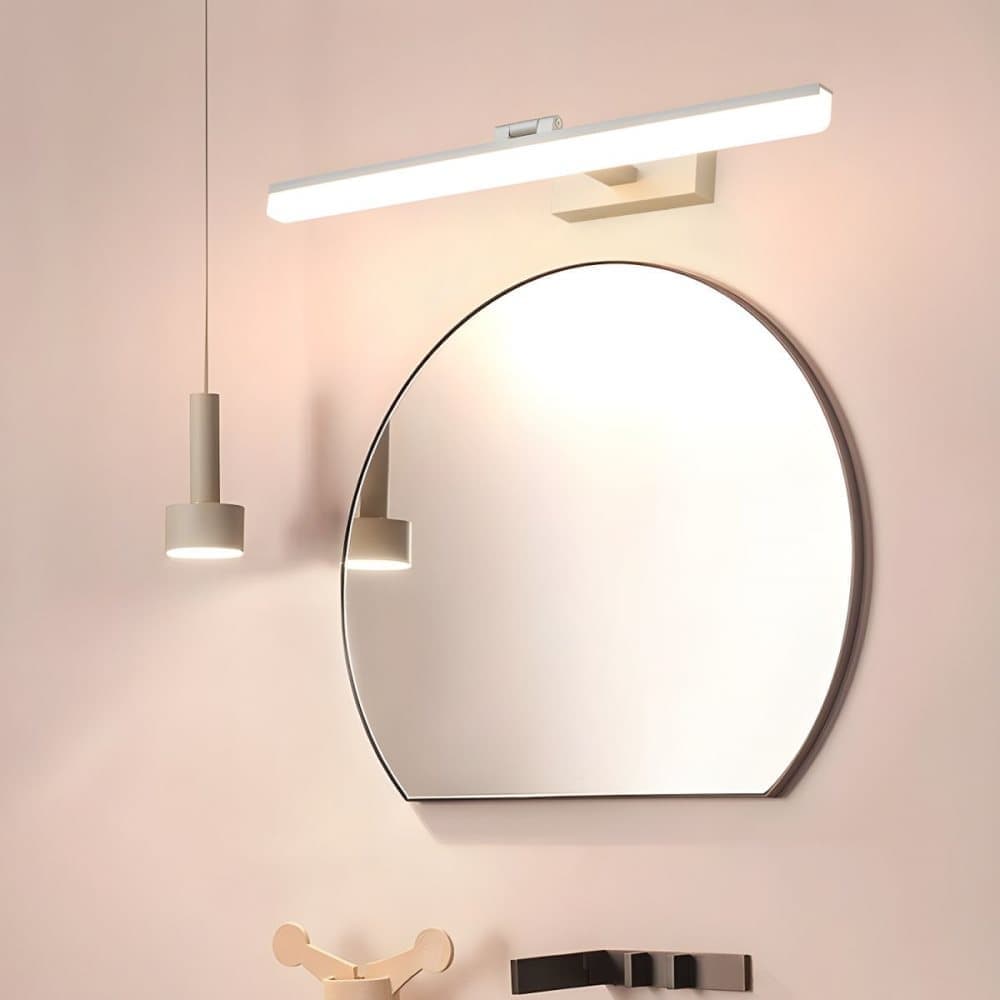 Wall light LED for mirror, adjustable wall light 40-50 cm for bathroom, wardrobe and toilet