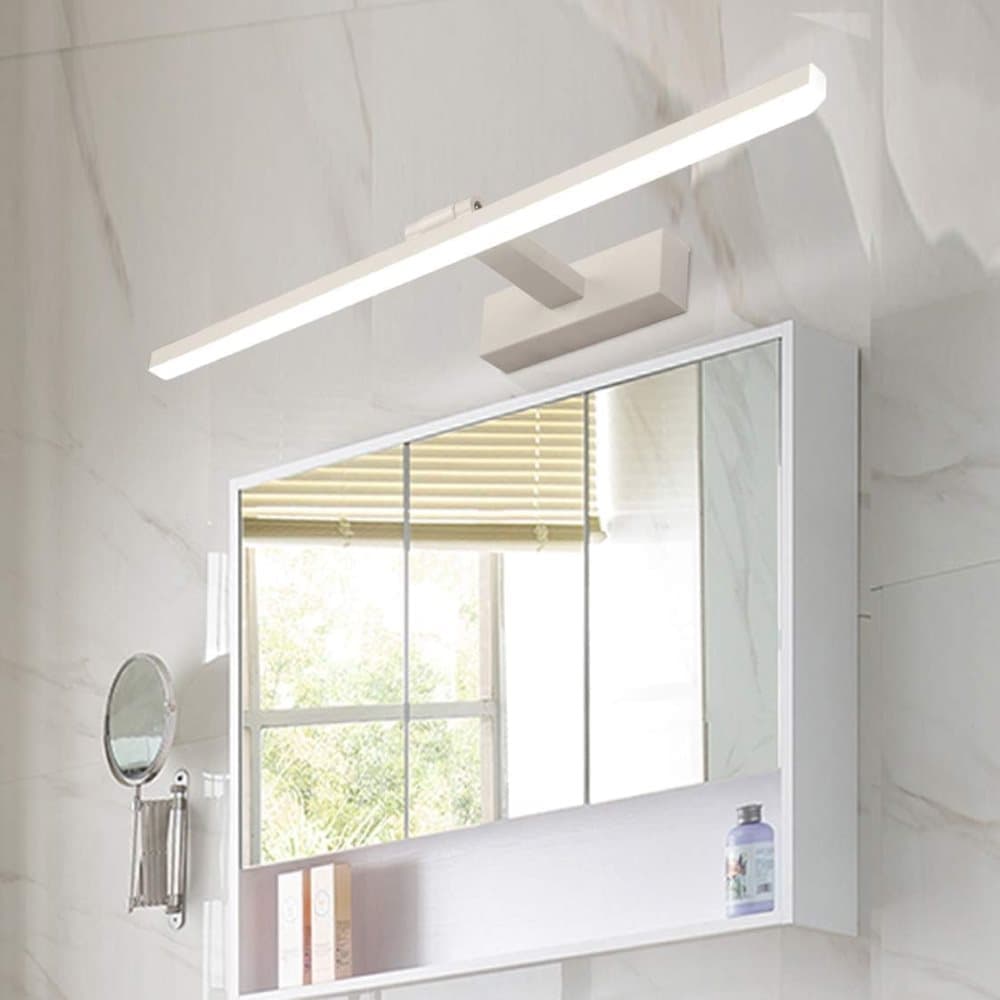 Wall light LED for mirror, adjustable wall light 40-50 cm for bathroom, wardrobe and toilet
