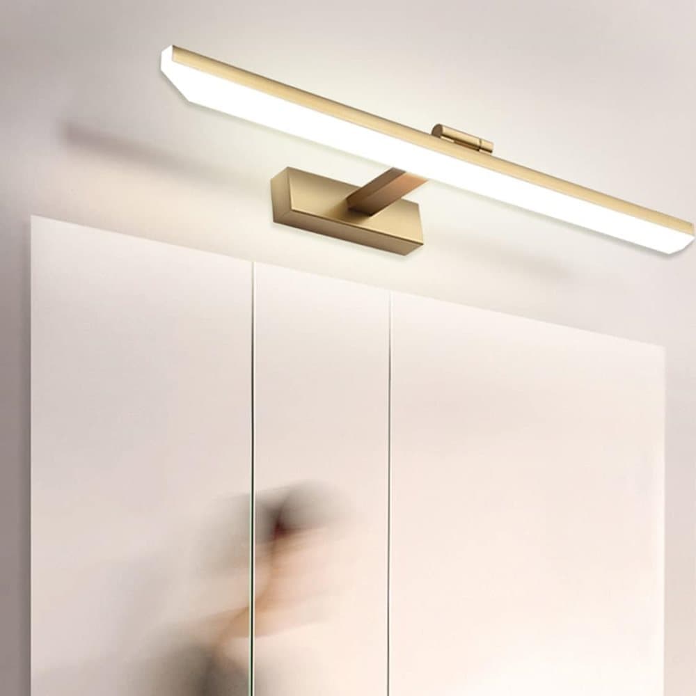 Wall light LED for mirror, adjustable wall light 40-50 cm for bathroom, wardrobe and toilet